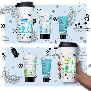 Moisturizer + cleanser + the coolest 500ml tumbler